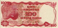 Indonesia 100 Rupiah P.122 -