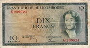 Luxembourg 10 Francs P.48 -