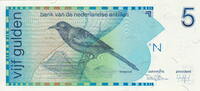 Neth. Antilles P.22a 5 Gulden 1986 unz
