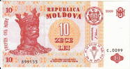 Moldova 10 Lei P.10f -
