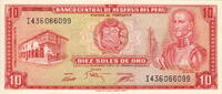 Peru 10 Soles P.106 -