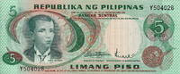 Philippines 5 Piso P.148a -