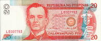 Philippines 20 Piso P.170d -