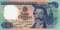 Portugal 100 Escudos P.169a -