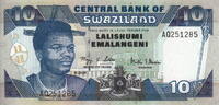 Swaziland 10 Emalangeni P.29 -
