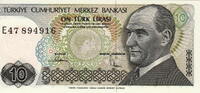 Turkey 10 Lira P.192 -