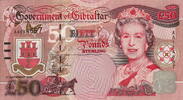 Gibraltar 50 Pounds P.34a -