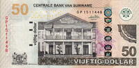 Surinam 50 Dollar P.165 -