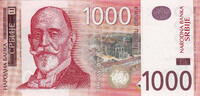 Serbia 1.000 Dinar P.60 -
