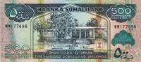 Somaliland 500 Shillings P.6h -