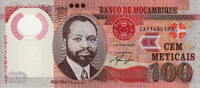 Mozambique 100 Meticais(plastic) P.151 -