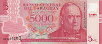 Paraguay 5.000 Guaranies P.234 -