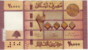 Lebanon 20.000 Livres P.93 -