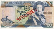 Jersey 20 Pounds SPECIMEN P.23s -