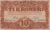 Denmark 10 Kroner P.21k -