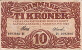 Denmark 10 Kroner P.21n -