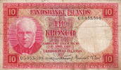Iceland 10 Kronur P.33b -