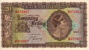 Luxembourg 20 Francs(C32a) P.42 -