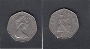 Great Britain 50 Pence ELIZABETH II KM.913, -