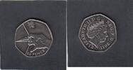 Great Britain 50 Pence ARCHERY S-OLYMPIC 2012 KM.1167 -