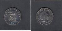 Great Britain 50 Pence BRITANNIA KM.991 -