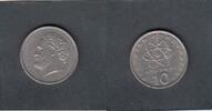 Greece 10 Drachmai DEMOCRITUS KM.119 -
