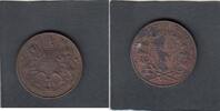 India(British) 1/2 Anna KM.447 -