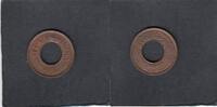 India(British) 1 Pice HOLE KM.533. -