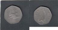 Ireland 50 Pence BIRD KM.24. -