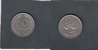 Israel 50 Prutot PLAIN EDGE KM.13.2 -