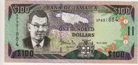 Jamaica P.80b 100 Dollars 2002 unz