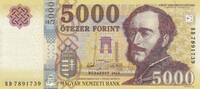 Hungary 5.000 Forint P.205a -