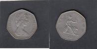 Great Britain 50 Pence ELIZABETH II KM.913 -