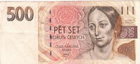 Czechie 500 Korun P.7a -