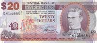 Barbados 20 Dollars P.69 -