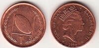 Isle of Man 1 Pence BALL KM.588 -