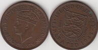 Jersey 1/12 Shilling GEORGIUS VI KM.19 -