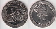 Isle of Man 1 Crown WASHINGTON DELAWARE KM.246 -