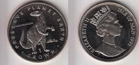 Isle of Man 1 Crown IGUANODON KM.357 -