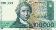 Croatia 100.000 Dinara P.27a -