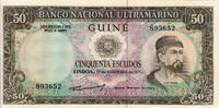 Guinea Portuguese 50 Escudos P.44 -