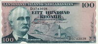Iceland 100 Kronur P.40a -