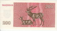 Lithuanian 200 Talonas P.43 -