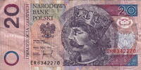 Poland 20 Zlot P.174a -
