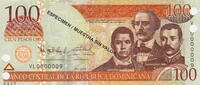 Dominican Rep. 100 Pesos SPECIMEN P.184s1 -