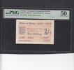 Jersey 2 Shillings PMG 50 P.4a -