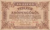 Hungary 10.000 Adopengo P.143 -