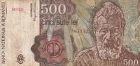 Romania 500 Lei P.98b -