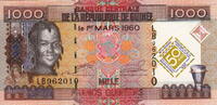 Guinea 1.000 Francs P.43 -