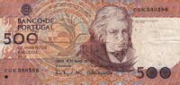 Portugal 500 Escudos P.180e -